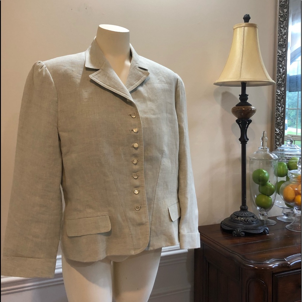 Ralph Lauren Linen Blazer - Picture 2 of 7